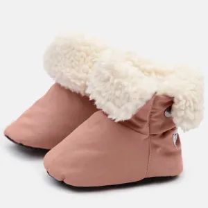 Benji Baby Booties - Rose Dawn
