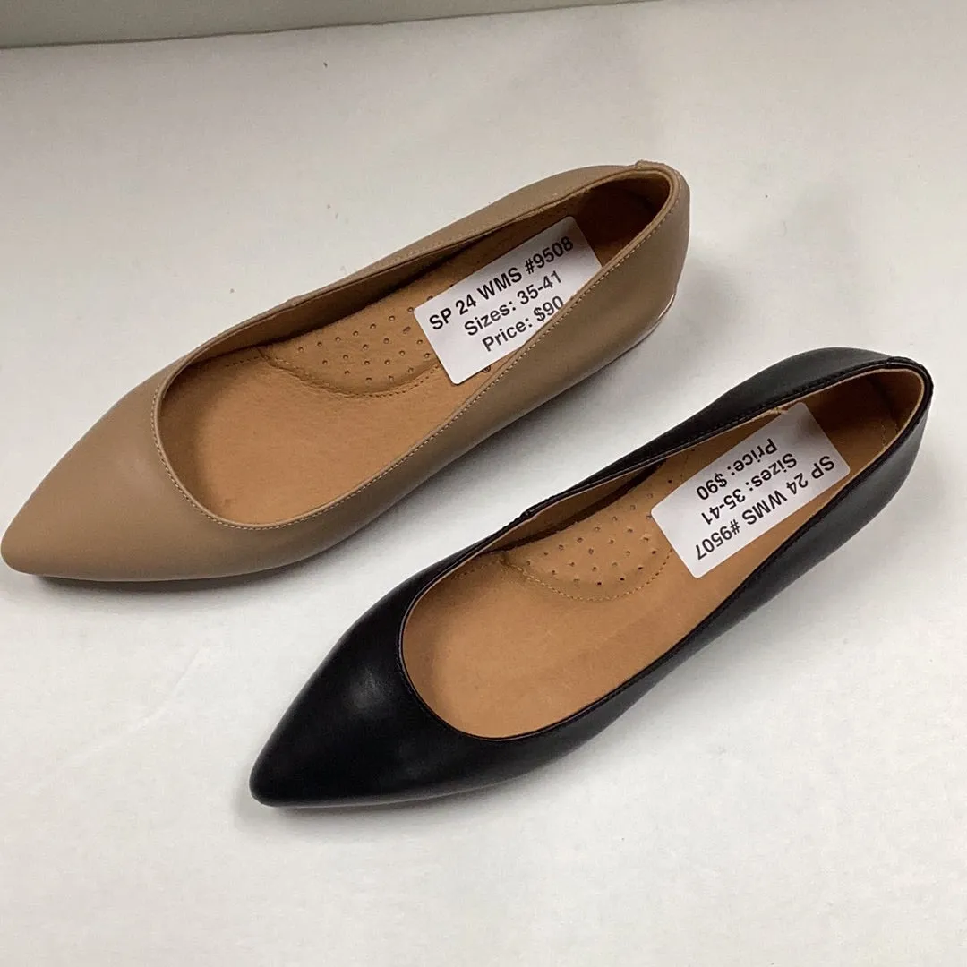 SALE SP24 1936 Sara Plain Shoe Small Modern Heel (193611)